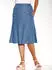 Classic Basics Jeansrock blue bleached