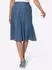 Classic Basics Jeansrock blue bleached