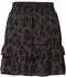 Street One Knielanger Chiffonrock mit Print Braun (A36195727516)