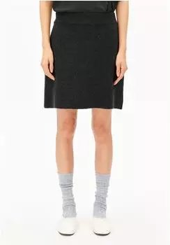 armedangels BAUMWOLL-WOLL MINI-STRICKROCK | - grau ( ) (30008696-2874)