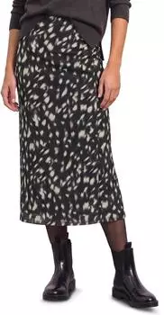 Street One Midirock aus Mesh mit Raffung (A36205630001)