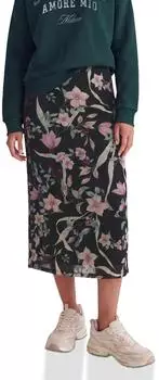 Street One Midirock aus Mesh mit floralem Muster (F36204337947)