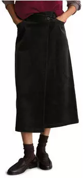 Marc O'Polo Wickel-Cordrock regular schwarz (5000012893_0001)