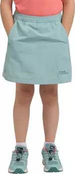 Jack Wolfskin Sun Skort kurz soft jade (Junior) (1609332-E0180)
