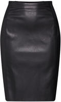 Vero Moda Lederimitatrock "VMBUTTERSIA HW COATED SKIRT NOOS"