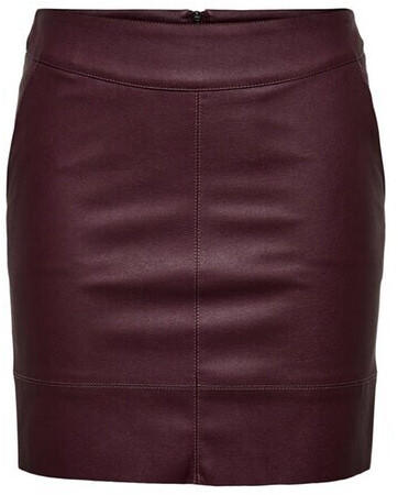 Only ONLBASE FAUX LEATHER SKIRT OTW NOOS (15164809) port royale