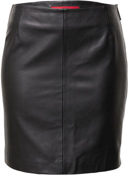 Hugo Lomias Leather Skirt black