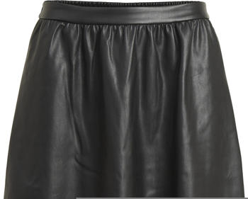 Vila Vipen Coated Rw Skater Skirt - Noos (14063242) black
