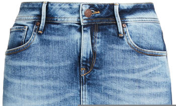 Cross Jeanswear Millie Mini Skirt mid-blue