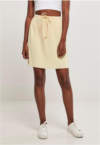 Urban Classics Ladies Plisse Mini Skirt (TB5016-03660-0040) softyellow