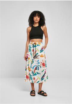 Urban Classics Ladies Viscose Midi Skirt (TB4099-03682-0042) whitesandfruity