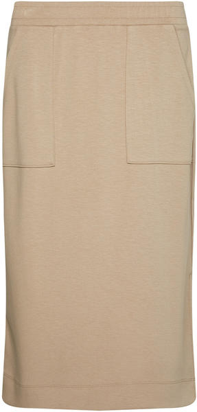 Tommy Hilfiger Interlock Knee Length Skirt (WW0WW33584) beige