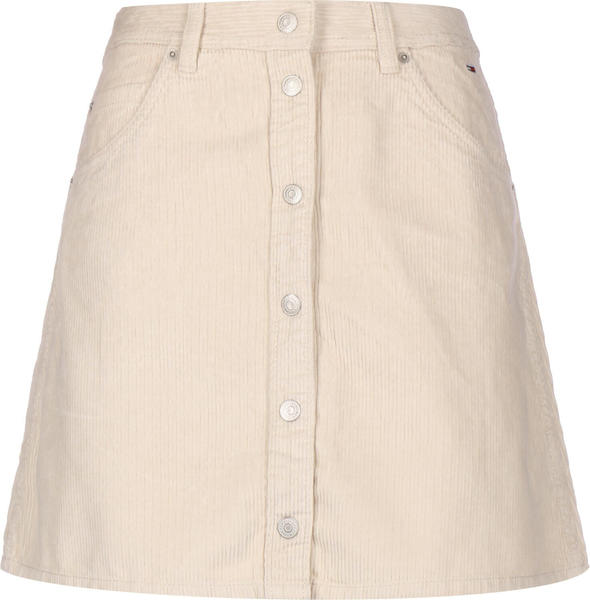 Tommy Hilfiger Corduroy Straight Fit Mini Skirt (DW0DW14552) beige
