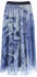 Gerry Weber Plisseerock mit Batikmuster (110008-35031-9089) ecru/weiss/blau druck