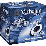 Verbatim CD-R Audio 650MB 74min 10er Jewelcase