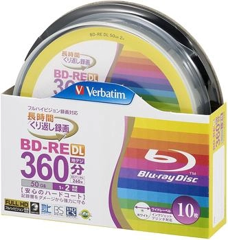 Verbatim BD-RE DL 50GB 2x 10er Jewel Case