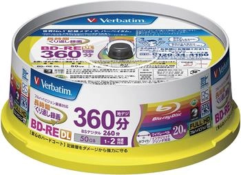 Verbatim BD-RE DL 50GB 2x 20er Spindel