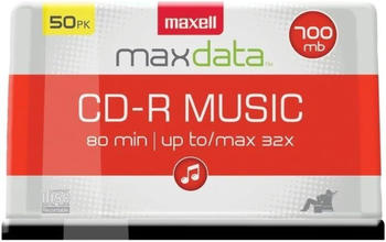 Maxell CD-R 700MB 80min 22x 50er Spindel