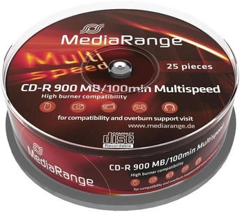 MediaRange CD-R 900MB 100min Multispeed 50er Spindel
