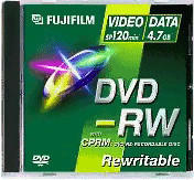 Fuji Magnetics DVD-RW 4,7GB 120min 2x 5er Jewelcase
