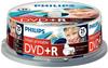 Philips DVD+R 4,7GB 120min 16x bedruckbar 25er Spindel