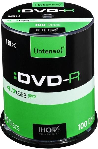 Intenso DVD-R 4,7GB 120min 16x 100er Spindel
