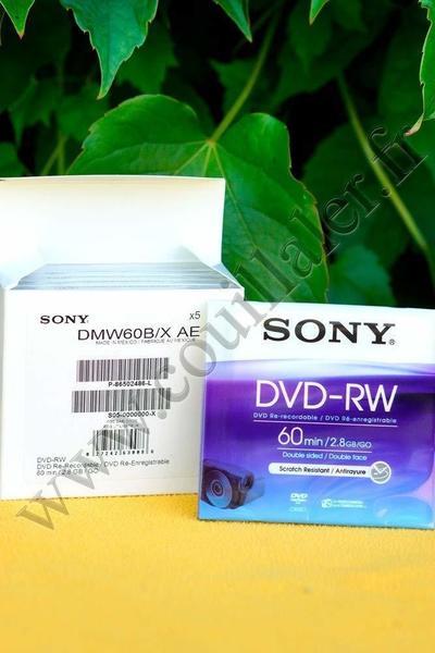 Sony 5 x DVD-R, 1.4 GB 1,4 GB 5 Stück(e)