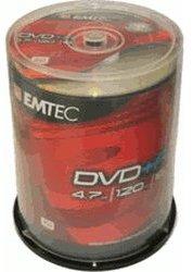 Emtec DVD+R 4,7GB 120min 16x 100er Spindel