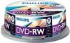 Philips DVD-RW 4,7GB 120min 4x 25er Spindel