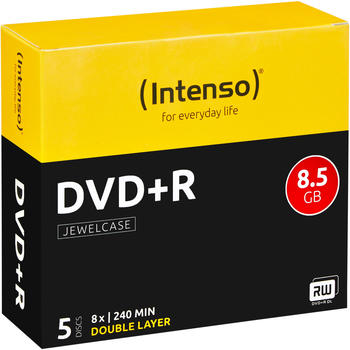 Intenso DVD+R 8,5 GB 8x 5 St.