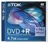 TDK DVD+R 4,7GB 120min 16x 5er Jewelcase