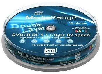 MediaRange MR468 DVD+DL Disc 8x 8,5GB (10 Stück)
