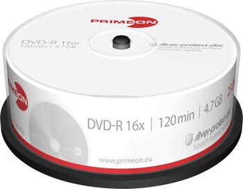 Primeon DVD+R 4,7 GB Photo-On-Disc Ultragloss bedruckbar 25er Spindel