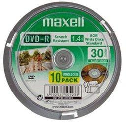 Maxell DVD-R Mini 1,4GB 30min 4x 10er Spindel