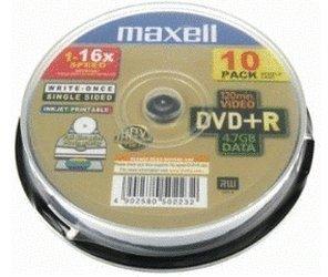 Maxell DVD+R 4,7GB 120min 16x bedruckbar 25er Spindel