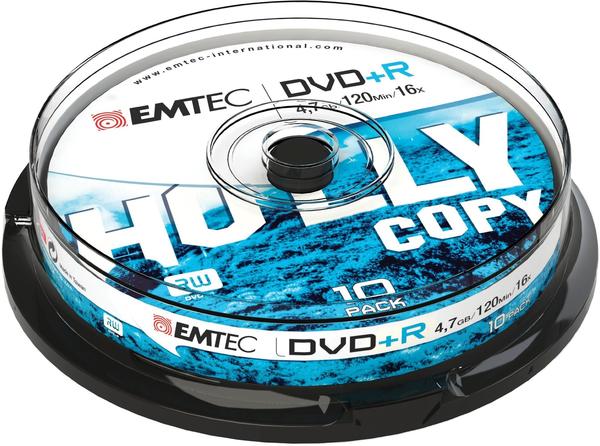 Emtec ECOVPR471016CB DVD-Rohling 4,7 GB DVD+R 10 Stück(e)