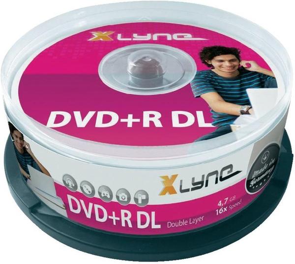 xlyne DVD+R DL 8,5GB 8x 25er Spindel