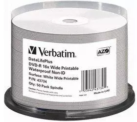 Verbatim DVD-R 4.7GB 120min 16X 50er Spindel