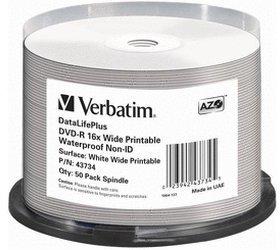 Verbatim DVD-R 4.7GB 120min 16X 50er Spindel