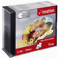 Imation DVD-R 4,7GB 120min 16x bedruckbar 10er Slimcase