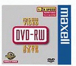 Maxell DVD+RW 4,7GB 120min 6x 5er Jewelcase