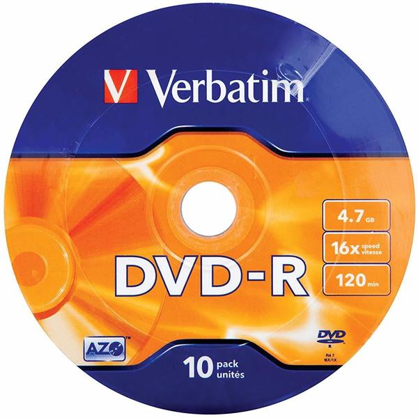 Verbatim DVD+R 4.7GB 16x (43729)