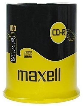 Maxell CD-R 700MB 80min 52x 100er Spindel