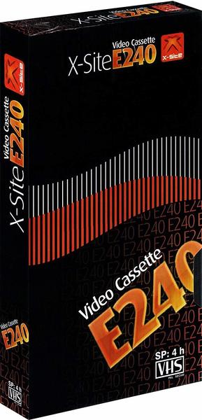 X-Site Videocassette VHS 240Min (1-Pack)
