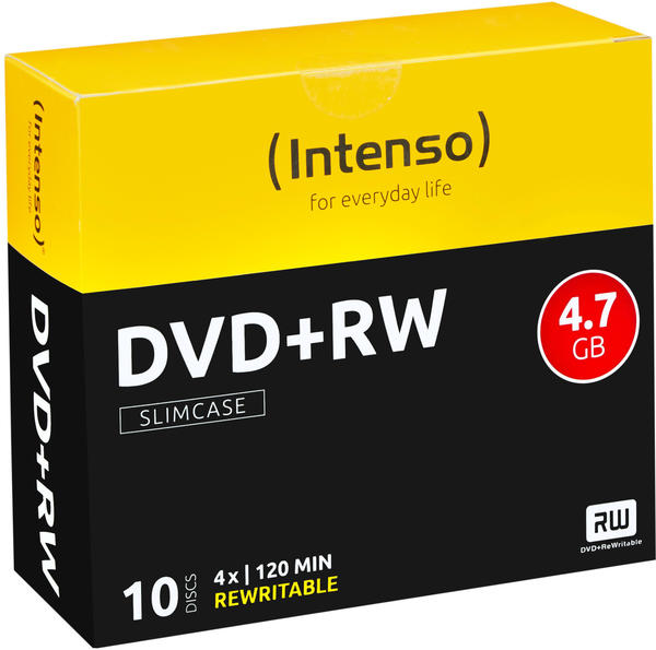 Intenso DVD+RW 4.7GB 4x 4,7 GB 10 Stück(e)