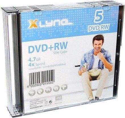 Xlyne DVD+RW 16x 4,7GB 5er-SC (6005000S)