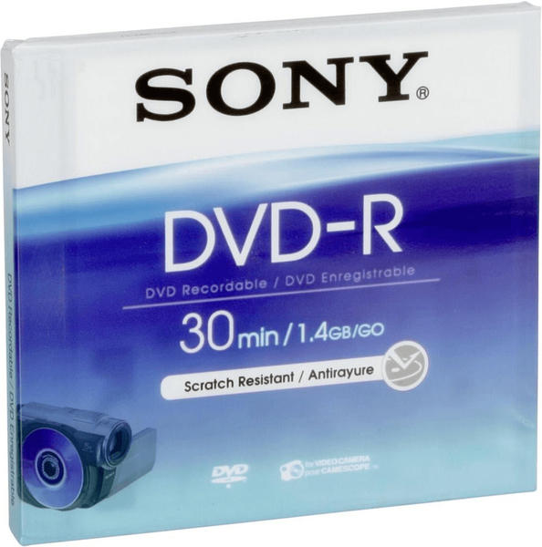Sony DVD-R Mini 1,4GB 30min 2x 1er Jewelcase