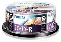 Philips DVD-R 4,7GB 120min 16x 25er Spindel