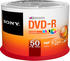 Sony DVD-R InkJet 4,7GB 120min 16x 50er Spindel