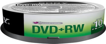 Sony DVD+RW 4,7GB 4x 10stk Spindel
